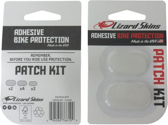 Lizard Skins Unisex's Patch Kit Bike Protectors, Clear, One Size - Image 3