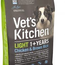 Vet's Kitchen Light Dog Chicken & Brown Rice 7.5kg, clear