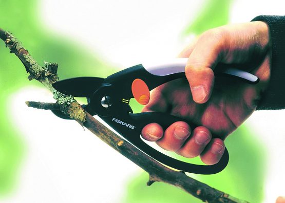 Fiskars 1001535 Pruner Anvil Elegance P43, Black/Grey, 25.3x10x2.5 cm - Image 3