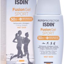 ISDIN Fusion Gel SPORT SPF 50+ 100ml | Body sun gel cream designed for sports use | Ultra-light and cooling 100 ml