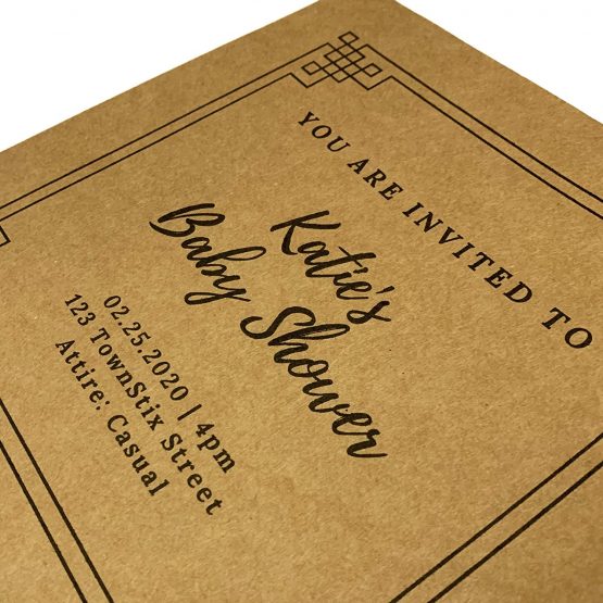 50 Sheets, A3 Brown Kraft Paper Thick Cardstock, 200gsm - Image 3