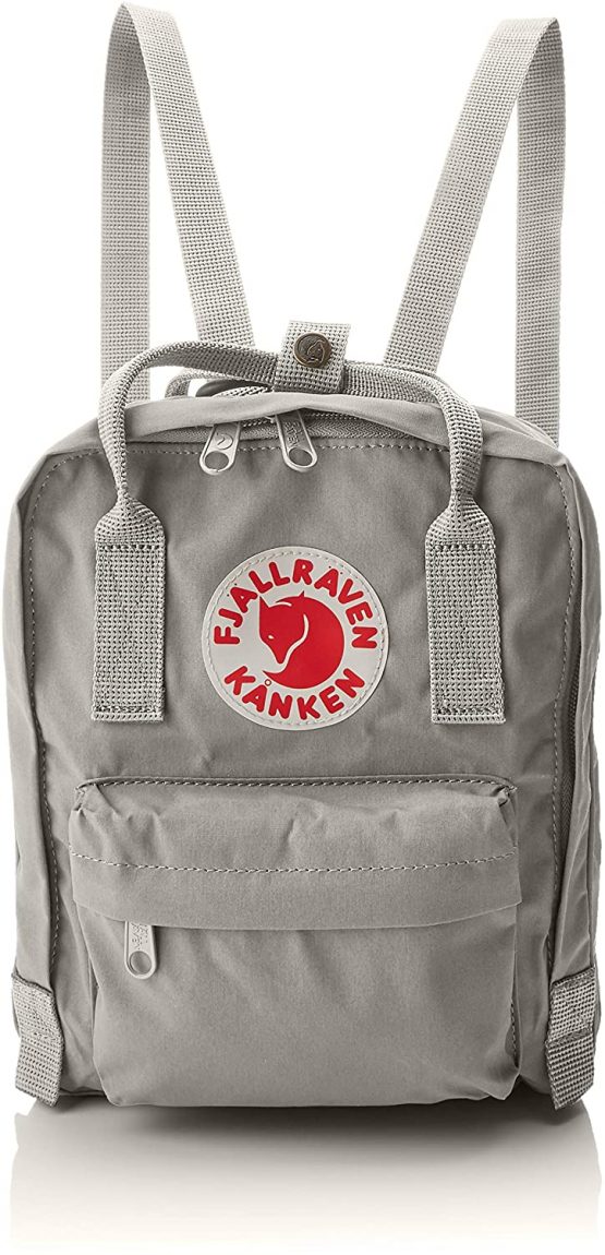 Fjällräven Kånken Unisex Mini Backpack ,Grey (fog), 7 Litres