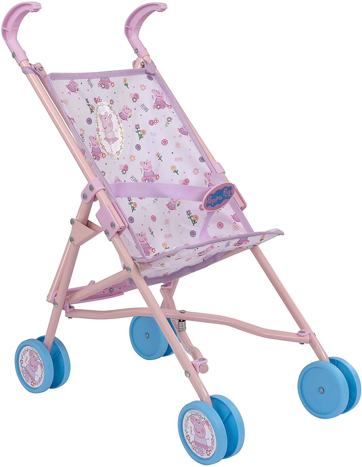 HTI 1423627,00 Kinderwagen/Peppa Pig Stroller Wiro Scrapbook 40sheet 25cm, Multicolor, small