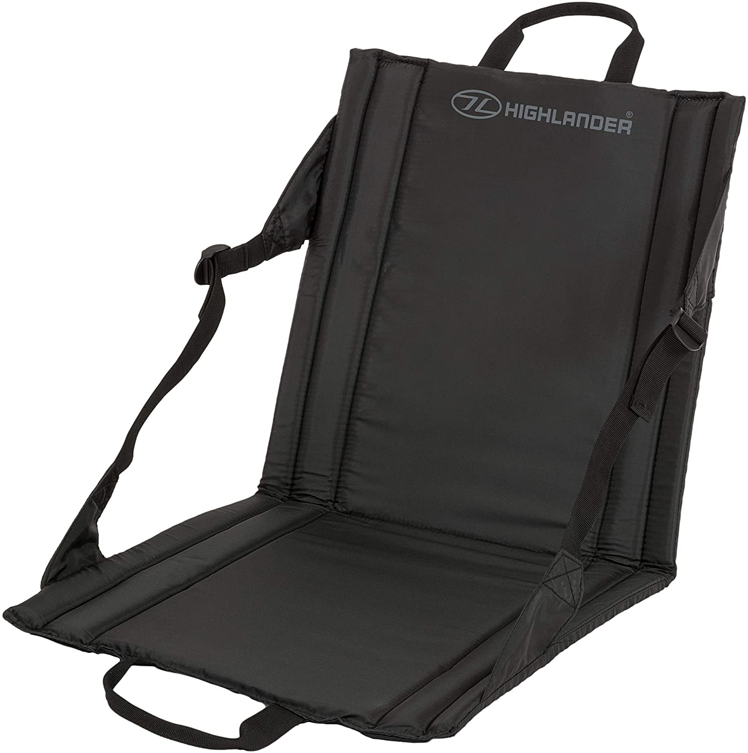 Highlander Foldable Outdoor Seat Mat, Lightweight Padded Stadium Seat Portable Ideal for Walks Picnic, Camping