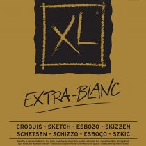 CANSON XL® Extra Blanc, Extra White Sketchpad, DIN A5, 60 Sheets, 90 g/m2