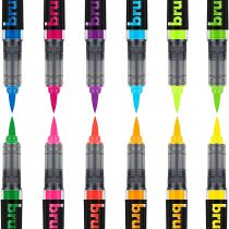 KARIN Brushmarker PRO 12"Neon Colours" Set, KAR27C12