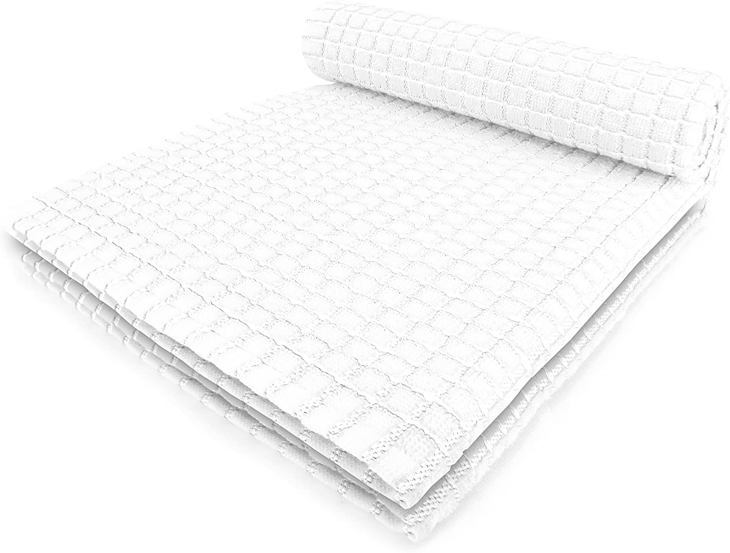 Fecido Classic Kitchen Tea Towels, Heavy Duty, Super Absorbent, 100% Cotton, Professional Grade Dish Cloths