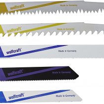 Wolfcraft 3599000 hojas Sierra de Sable, Contenido: 1 pieza no. 2294000, 2295000, 2289000, 2292000, 2298000 Pack 5