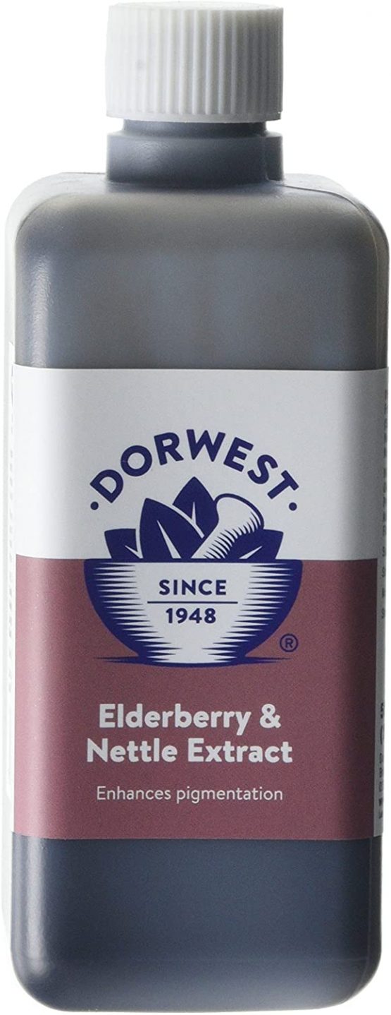 Dorwest Herbs Elderberry and Nettle Extract for Dogs and Cats 500 ml