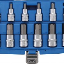 BGS 5052 | Bit Socket Set | 12.5 mm (1/2") Drive | internal Hexagon 5 - 22 mm | 12 pcs.