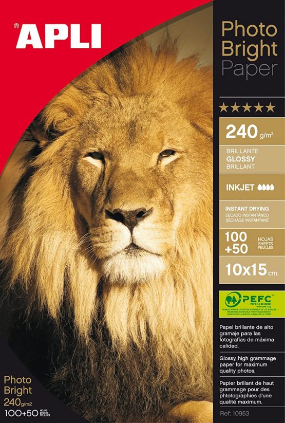 Agipa 150 Sheets Photo Paper 10 x 15 cm 240 g