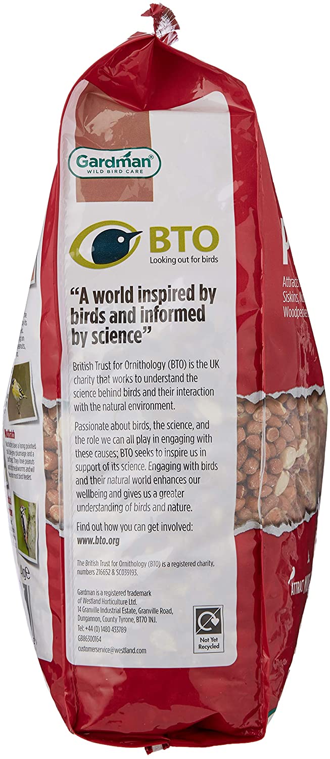 Gardman Peanuts for Wild Birds 4 kg A05030, Natural - Image 3
