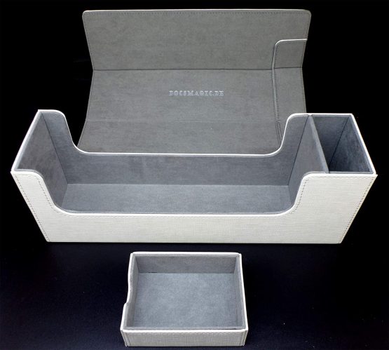 Docsmagic Premium Magnetic Tray Long Box White Medium + 3 Flip Boxes - Image 3
