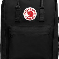FJÄLLRÄVEN Unisex's Kånken Laptop Backpack, Black, 31 x 19 x 43 cm/17 Litre