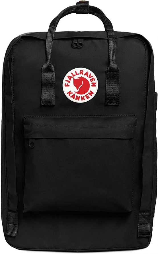 FJÄLLRÄVEN Unisex's Kånken Laptop Backpack, Black, 31 x 19 x 43 cm/17 Litre