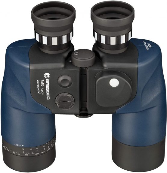 Bresser Binoculars Topas 7x50 Waterproof with Integrated Compass - Image 4