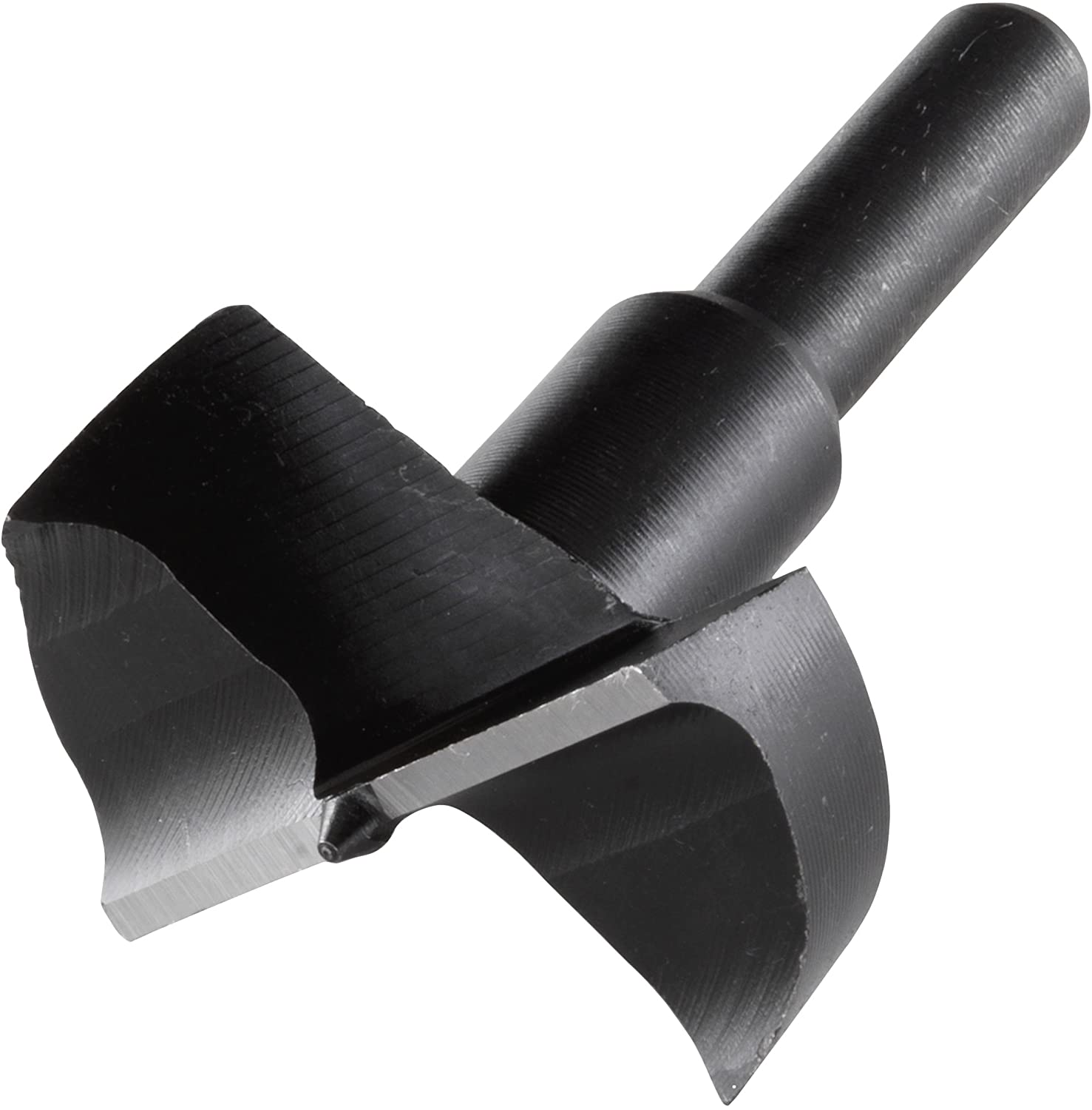wolfcraft Tool Steel Cylinder Drill Bit I 3303000 I for Stationary Drilling into softwood, Black