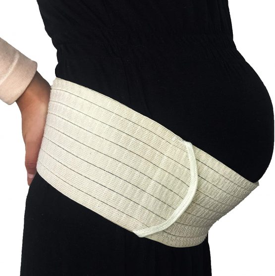 Neotech Care 3-in-1 Maternity Pregnancy Support, Postpartum Belly Wrap & Pelvis Belt / Brace / Band - Breathable Girdle - White - Large Size - Image 2