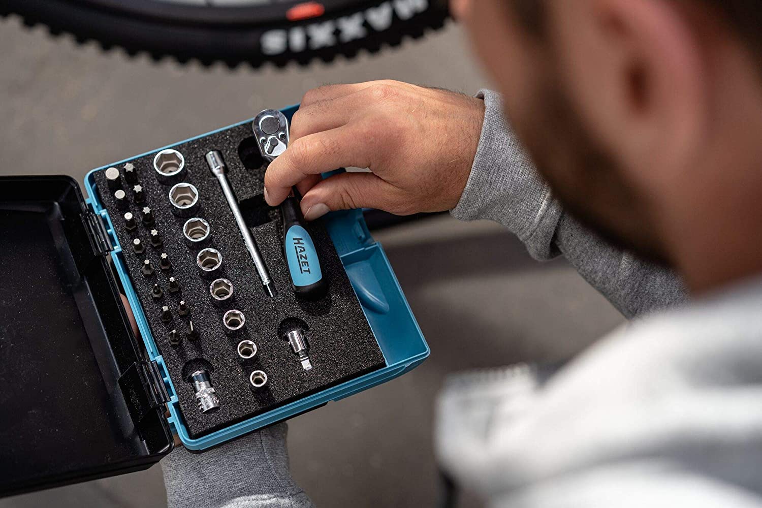 HAZET 854T Socket Set - Multi-Colour - Image 2