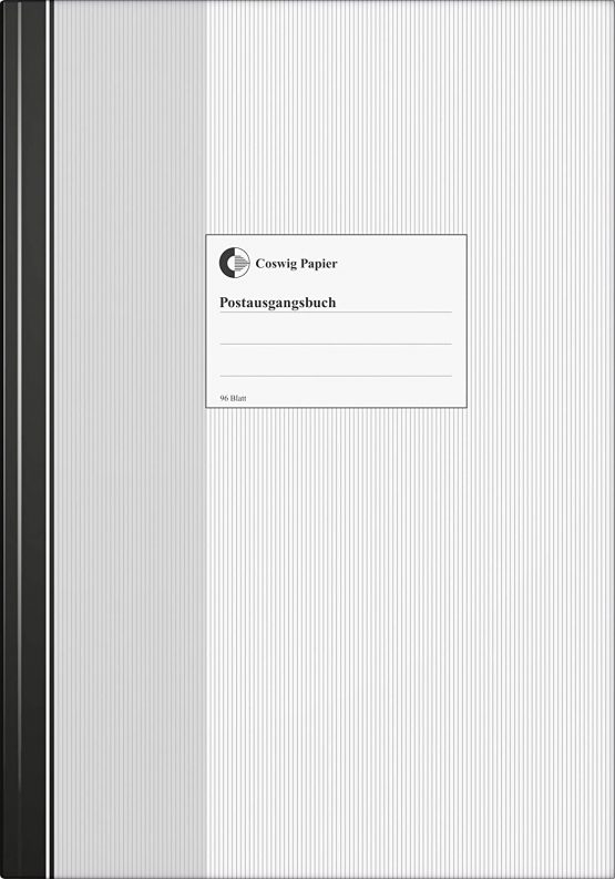 Coswig Papier 86-1094703 Outgoing Post Book A4 96 Sheets - Image 2