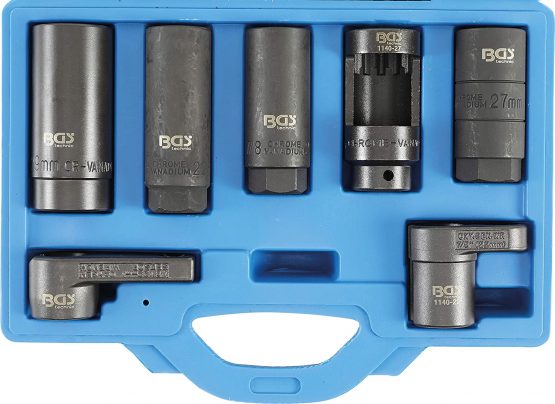 BGS 1140 | Oxygen Sensor Socket Set | 7 pcs.