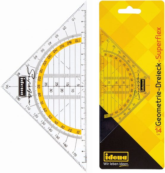 IDENA Superflex 602083 – Protractor, 16 cm - Image 3