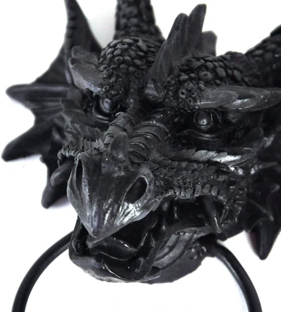 Nemesis Now Dragon Door Knocker 23.5cm Black - Image 2