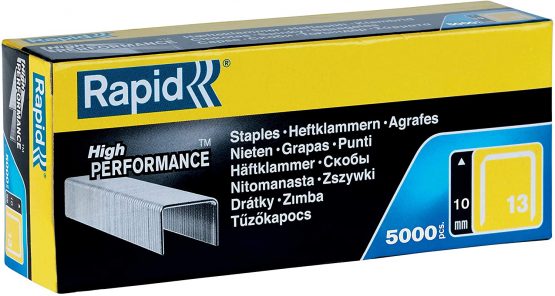 Rapid High Performance Staples, No.13, Leg Length 10 mm, 11840600 - 5000 Pieces - Image 2