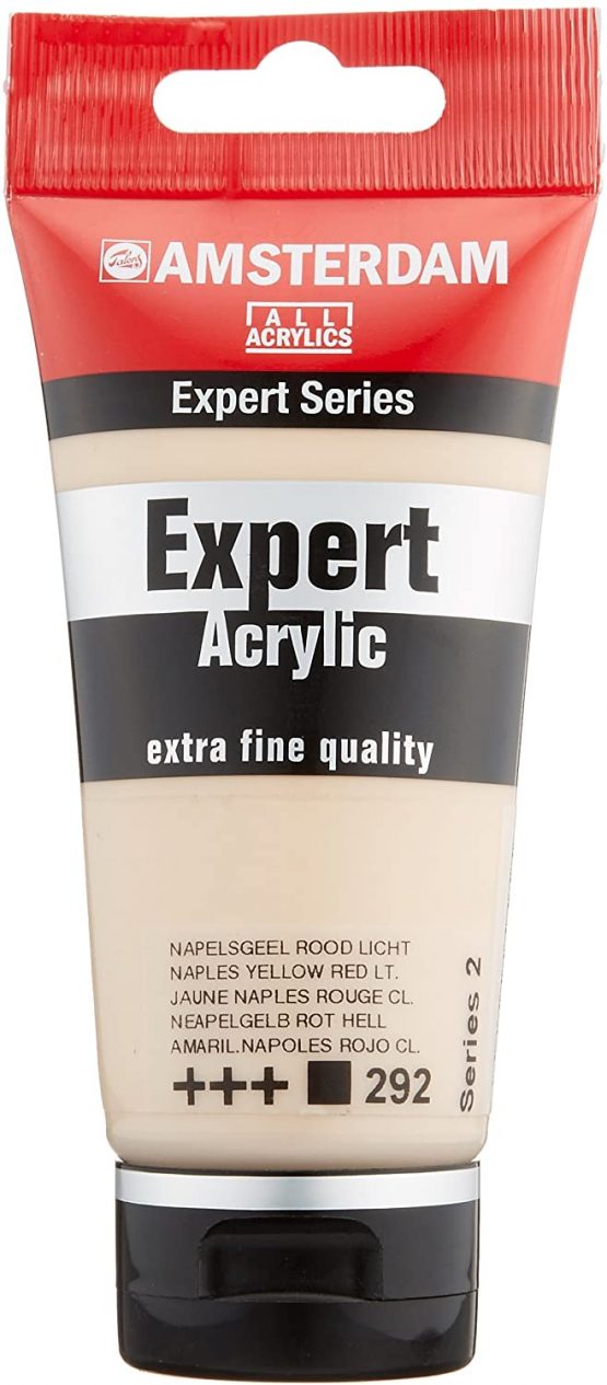 Amsterdam Expert Series Acrylic Tube 75ML NAPLES YELLOW RED LIGHT (292) Series 2