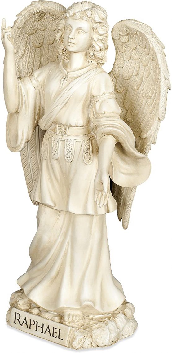 Angelstar Archangel Figurine, Raphael, 7-Inch - Image 2