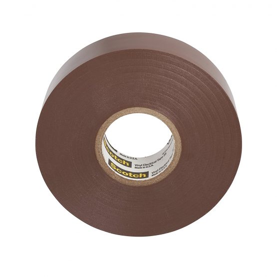 Scotch© 35 Vinyl Electrical Tape Brown 19 mm x 20 m - Image 2