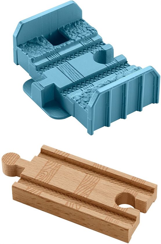 Fisher Price DFW99 - Thomas and Friends Wooden Railway Build-it-Higher Track Riser Set - Image 3