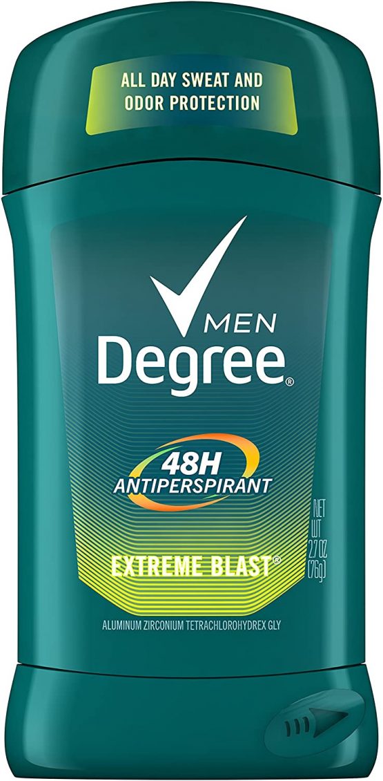Degree AntiPerspirant Deodorant Invisible Solid Extreme Blast, 2.7 Oz