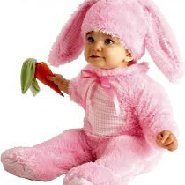 Rubie's 8853526-12 Unisex-Child Precious Pink Wabbit Costume, 12-18 Months