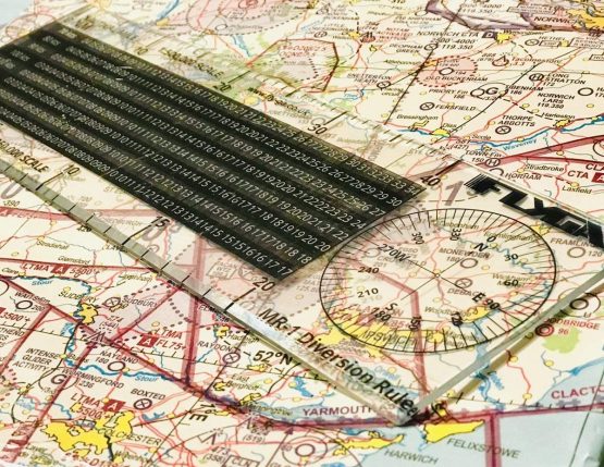 Flight Diversion Ruler (Nautical Mile Navigation Plotter) - For PPL(A), LAPL, PPL(H) & CPL Aviation Pilots - Image 2