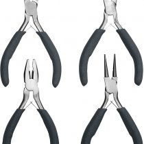 kwb Electronics Pliers Set 4-Part 369890 (self-Opening, Handy, Basic Equipment)