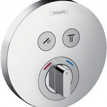 hansgrohe ShowerSelect S mixer for 2 outlets, chrome 15748000