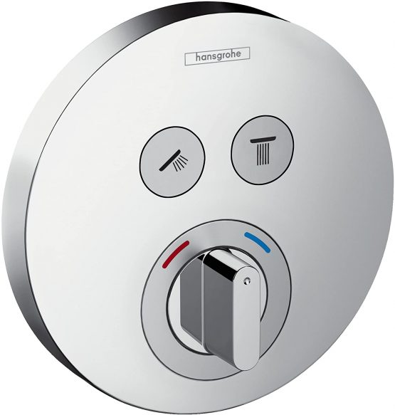 hansgrohe ShowerSelect S mixer for 2 outlets, chrome 15748000