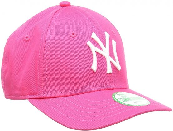 New Era New York Yankees Kids 9forty Adjustable Mlb League Pink/White - Youth