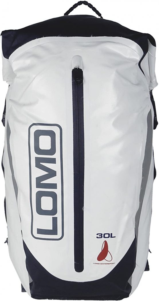 Lomo Dry Bag Daysack 30L - White Waterproof Rucksack Roll Down DryBag - Image 2