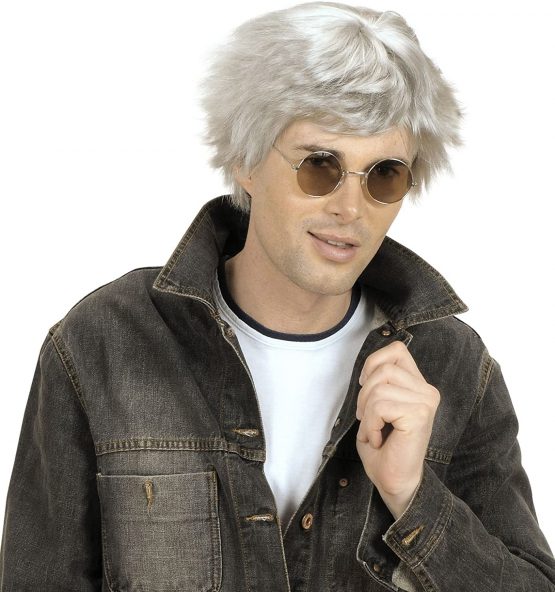 Beat Grey Wig for Hair Accessory Fancy Dress