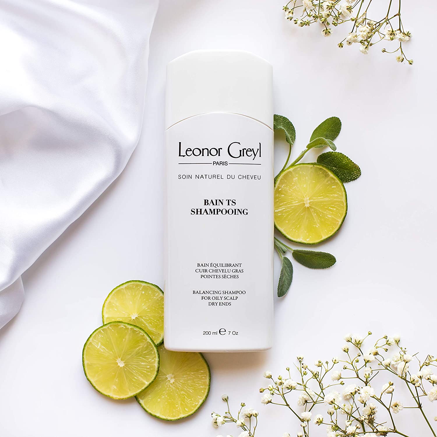 Leonor Greyl, Bain TS, Balancing Shampoo for Oily Scalp and Dry Ends, Purifies & Balances the Scalp, Hydrates Hair - Image 4