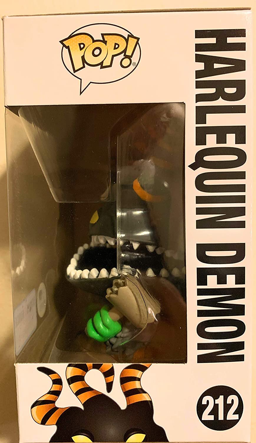 POP Funko NBC Harlequin Demon (Glow in The Dark) Vinyl Figure 10 cm, Multicolor - Image 4