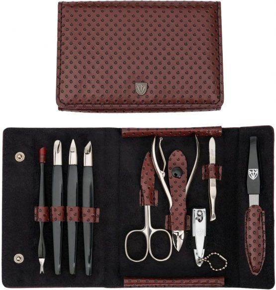3 Swords Germany manicure pedicure kit with 6 tools Made in Solingen Germany 417 - Image 2