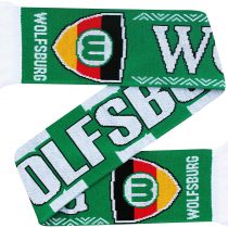 Germany VfL Wolfsburg (Bundesliga) Football Crest Scarf (100% Acrylic)