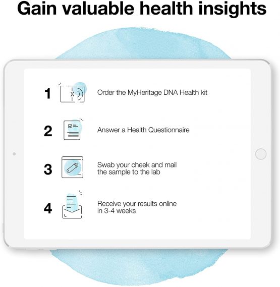 MyHeritage DNA Health Kit — Testing for Health & Ancestry