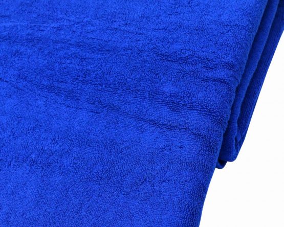 Bath Towels Set of 2, 600gsm Egyptian Cotton Towel Set, 75 X 145 cm, Hotel Quality (Blue) - Image 3