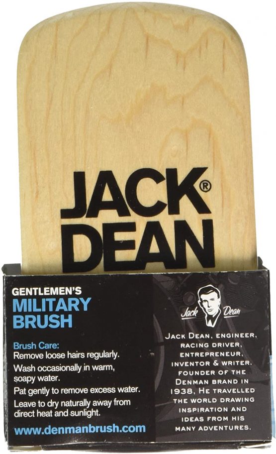 Denman Jack Dean Military Maple Brush - Image 3