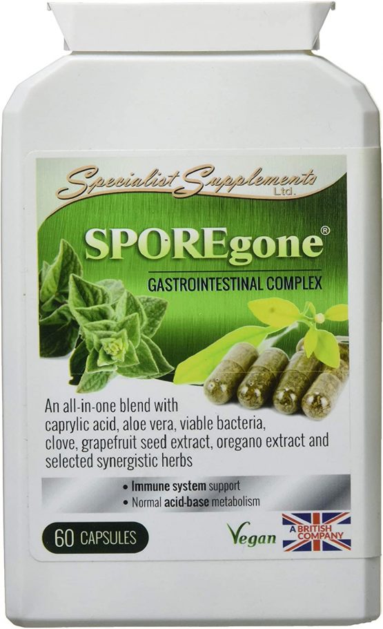 Specialist Supplements SPOREgone Gastrointestinal Complex 60 Capsules