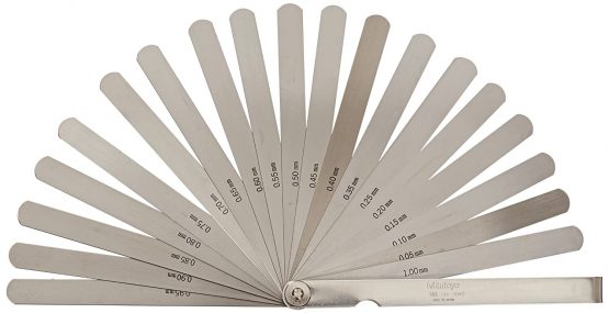 Mitutoyo 184-304S Thickness Gauge 20 Leaves